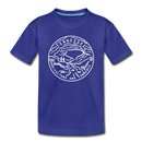 Tennessee Toddler T-Shirt - State Design Tennessee Toddler Tee - royal blue