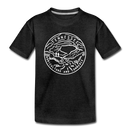 Tennessee Toddler T-Shirt - State Design Tennessee Toddler Tee - charcoal gray