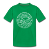 Tennessee Toddler T-Shirt - State Design Tennessee Toddler Tee - kelly green