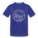 South Dakota Toddler T-Shirt - State Design South Dakota Toddler Tee - royal blue
