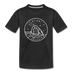 Utah Toddler T-Shirt - State Design Utah Toddler Tee - black