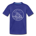 Utah Toddler T-Shirt - State Design Utah Toddler Tee - royal blue