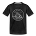 Utah Toddler T-Shirt - State Design Utah Toddler Tee - charcoal gray