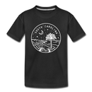 South Carolina Toddler T-Shirt - State Design South Carolina Toddler Tee - black
