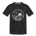 South Carolina Toddler T-Shirt - State Design South Carolina Toddler Tee - black