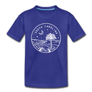 South Carolina Toddler T-Shirt - State Design South Carolina Toddler Tee - royal blue