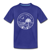 South Carolina Toddler T-Shirt - State Design South Carolina Toddler Tee - royal blue