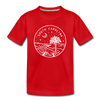 South Carolina Toddler T-Shirt - State Design South Carolina Toddler Tee - red