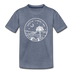 South Carolina Toddler T-Shirt - State Design South Carolina Toddler Tee - heather blue