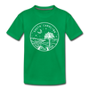 South Carolina Toddler T-Shirt - State Design South Carolina Toddler Tee - kelly green