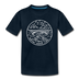 West Virginia Toddler T-Shirt - State Design West Virginia Toddler Tee - deep navy