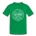 West Virginia Toddler T-Shirt - State Design West Virginia Toddler Tee - kelly green