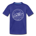 Wisconsin Toddler T-Shirt - State Design Wisconsin Toddler Tee - royal blue