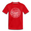 Virginia Toddler T-Shirt - State Design Virginia Toddler Tee - red