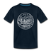 Virginia Toddler T-Shirt - State Design Virginia Toddler Tee - deep navy