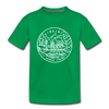 Virginia Toddler T-Shirt - State Design Virginia Toddler Tee - kelly green