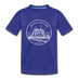 Washington Toddler T-Shirt - State Design Washington Toddler Tee - royal blue