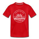 Washington Toddler T-Shirt - State Design Washington Toddler Tee - red