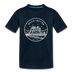 Washington Toddler T-Shirt - State Design Washington Toddler Tee - deep navy