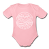 Alaska Baby Bodysuit - Organic State Design Alaska Baby Bodysuit - light pink