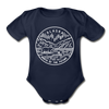 Alaska Baby Bodysuit - Organic State Design Alaska Baby Bodysuit