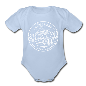 Colorado Baby Bodysuit - Organic State Design Colorado Baby Bodysuit