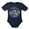Colorado Baby Bodysuit - Organic State Design Colorado Baby Bodysuit - dark navy