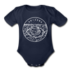 Arizona Baby Bodysuit - Organic State Design Arizona Baby Bodysuit - dark navy