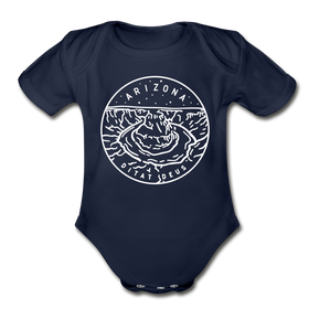 Arizona Baby Bodysuit - Organic State Design Arizona Baby Bodysuit