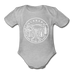 Alabama Baby Bodysuit - Organic State Design Alabama Baby Bodysuit - heather gray