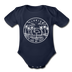 Florida Baby Bodysuit - Organic State Design Florida Baby Bodysuit - dark navy