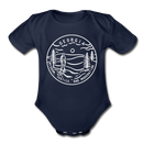 Georgia Baby Bodysuit - Organic State Design Georgia Baby Bodysuit - dark navy
