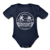 Hawaii Baby Bodysuit - Organic State Design Hawaii Baby Bodysuit - dark navy