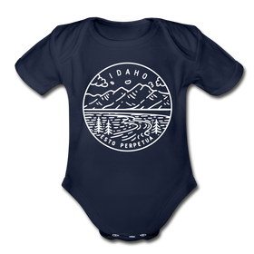 Idaho Baby Bodysuit - Organic State Design Idaho Baby Bodysuit