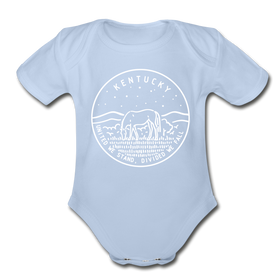 Kentucky Baby Bodysuit - Organic State Design Kentucky Baby Bodysuit