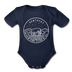 Kentucky Baby Bodysuit - Organic State Design Kentucky Baby Bodysuit - dark navy
