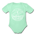Maine Baby Bodysuit - Organic State Design Maine Baby Bodysuit - light mint