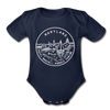 Maryland Baby Bodysuit - Organic State Design Maryland Baby Bodysuit - dark navy