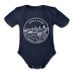 Maryland Baby Bodysuit - Organic State Design Maryland Baby Bodysuit - dark navy