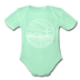Kansas Baby Bodysuit - Organic State Design Kansas Baby Bodysuit - light mint