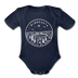 Minnesota Baby Bodysuit - Organic State Design Minnesota Baby Bodysuit - dark navy