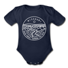 Missouri Baby Bodysuit - Organic State Design Missouri Baby Bodysuit - dark navy
