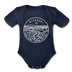 Missouri Baby Bodysuit - Organic State Design Missouri Baby Bodysuit - dark navy