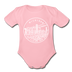 Michigan Baby Bodysuit - Organic State Design Michigan Baby Bodysuit - light pink