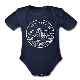 New Mexico Baby Bodysuit - Organic State Design New Mexico Baby Bodysuit