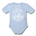 Ohio Baby Bodysuit - Organic State Design Ohio Baby Bodysuit - sky