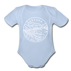Oregon Baby Bodysuit - Organic State Design Oregon Baby Bodysuit