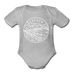 Oregon Baby Bodysuit - Organic State Design Oregon Baby Bodysuit - heather gray