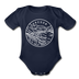 Oregon Baby Bodysuit - Organic State Design Oregon Baby Bodysuit - dark navy