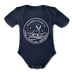 Pennsylvania Baby Bodysuit - Organic State Design Pennsylvania Baby Bodysuit - dark navy